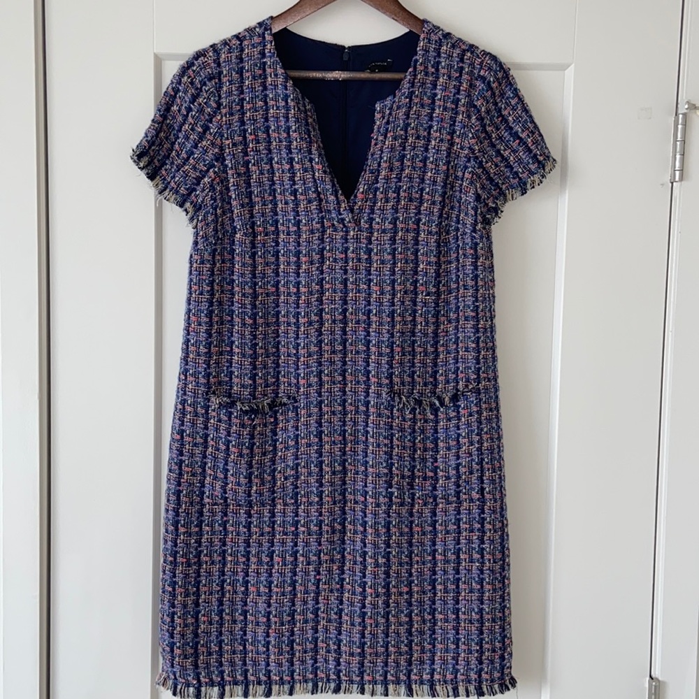 Ann Taylor Tweed Dress a size 8